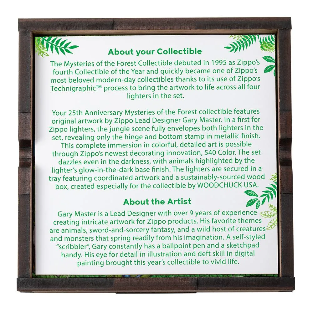 25th Anniversary Limited Edition Mysteries of the Forest Gift Set
