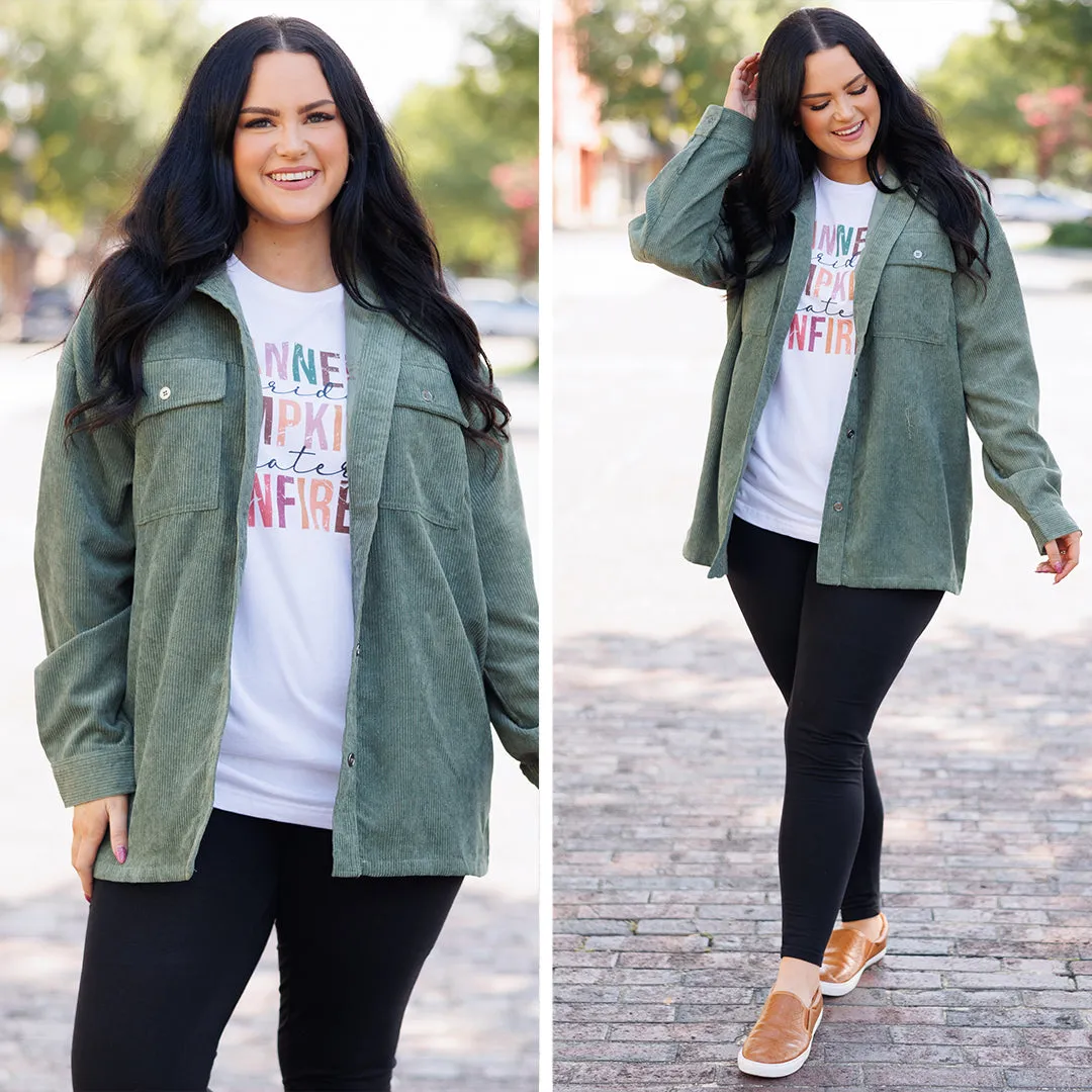 Acts Of Kindness Jacket, Olive