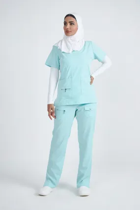 Adar Pro - Women's Elevated V-neck Scrub Scrub Set P4212-P4100