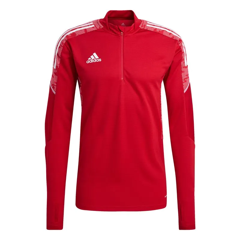 adidas Condivo 21 1/4 Training Top - Adult - Red