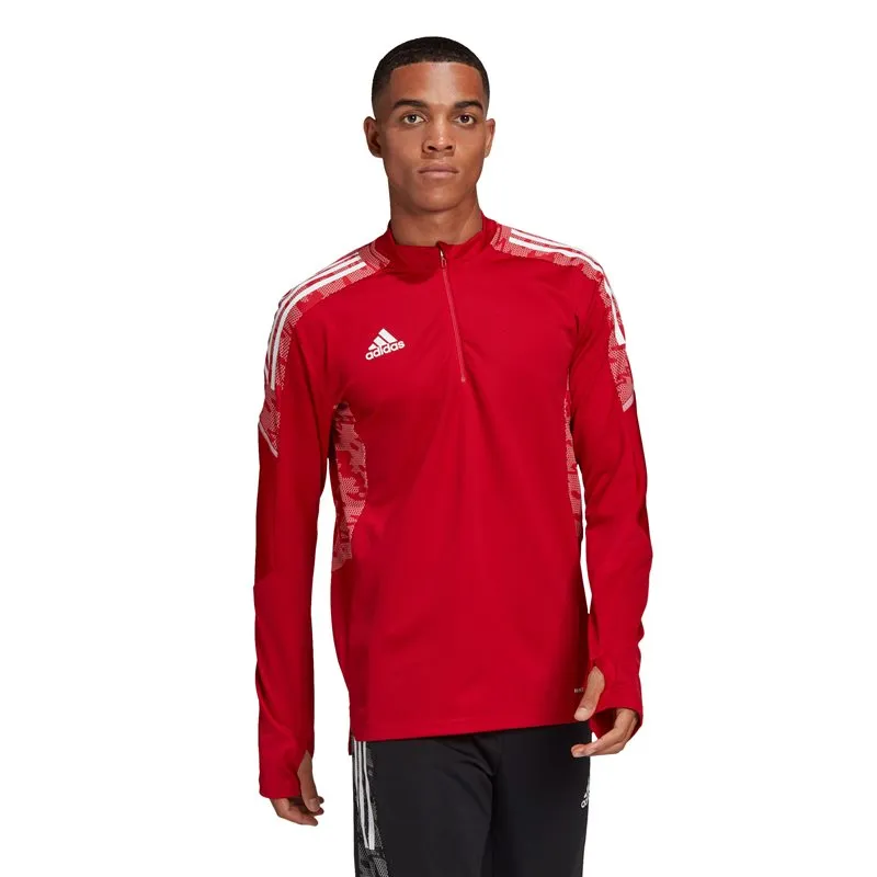 adidas Condivo 21 1/4 Training Top - Adult - Red
