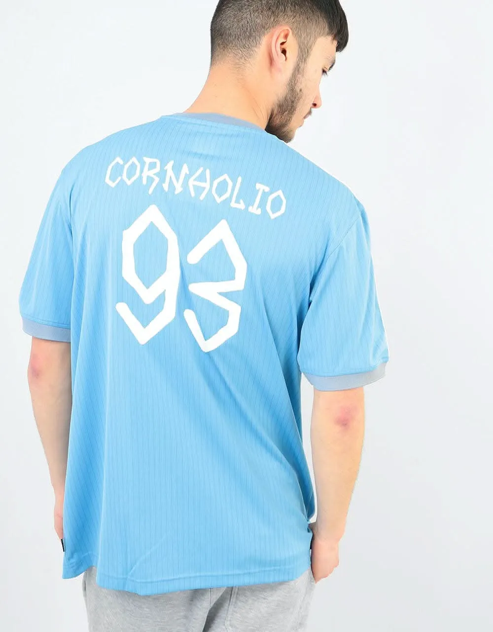 adidas x Beavis & Butt-Head Jersey - Light Blue/White