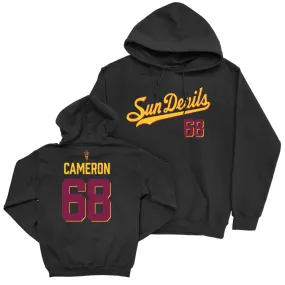 Arizona State Football Black Script Hoodie - Connor Cameron