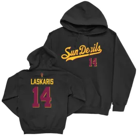 Arizona State Football Black Script Hoodie - Tyler Laskaris