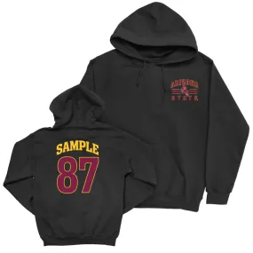 Arizona State Football Black Victory Hoodie - Zechariah Sample