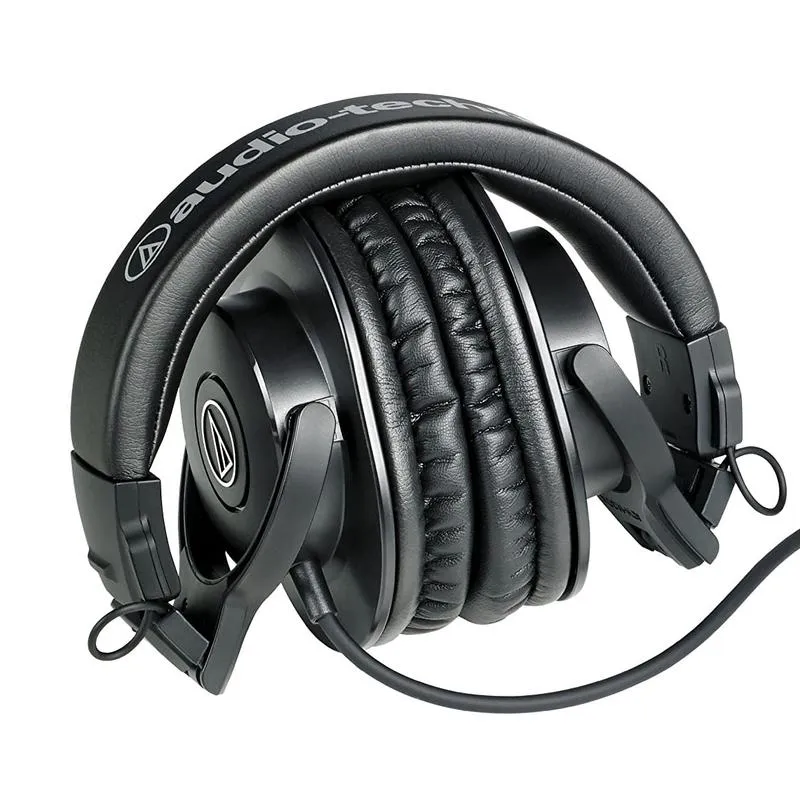 Audio-Technica ATH-M30x Over-Ear Wired Headphone with 40mm Neodymium Driver