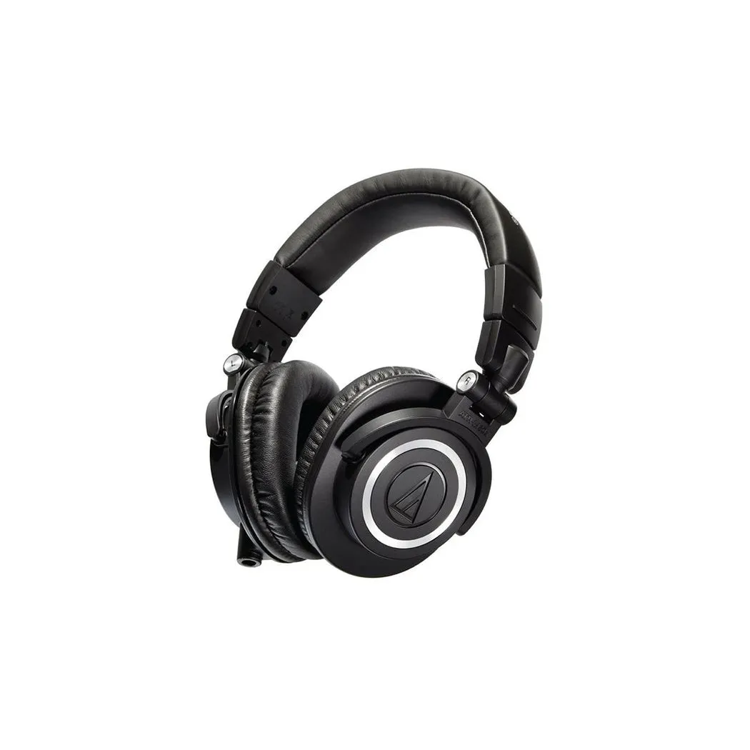 Audio-Technica ATH-M50x Closed-back Studio Monitoring Headphones
