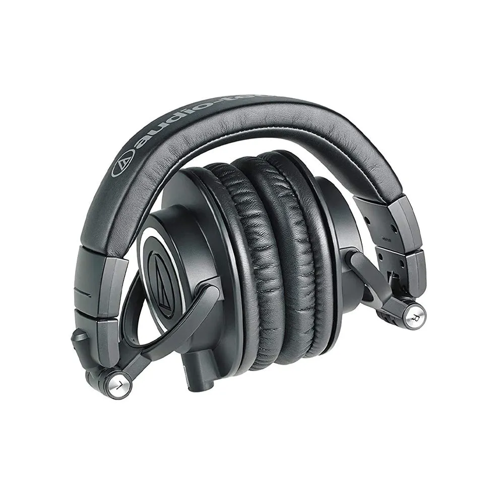 Audio-Technica ATH-M50x Over-Ear Wired Headphone with 45mm Neodymium Driver