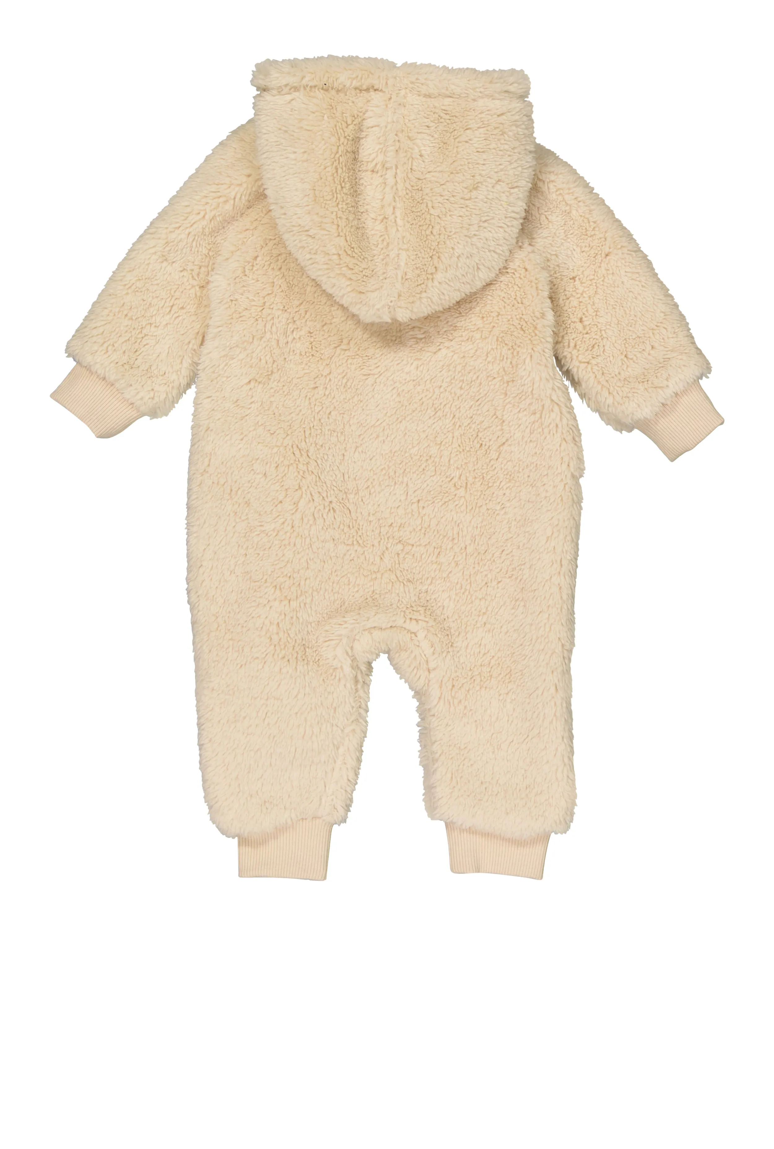Baby Boys 0-9M Levis Embroidered Zip Front Sherpa Hooded Jumpsuit