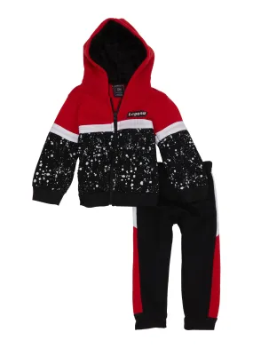 Baby Boys 12-24M Color Block Legend Hoodie and Joggers