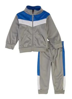 Baby Boys 12-24M Color Block Track Jacket and Joggers