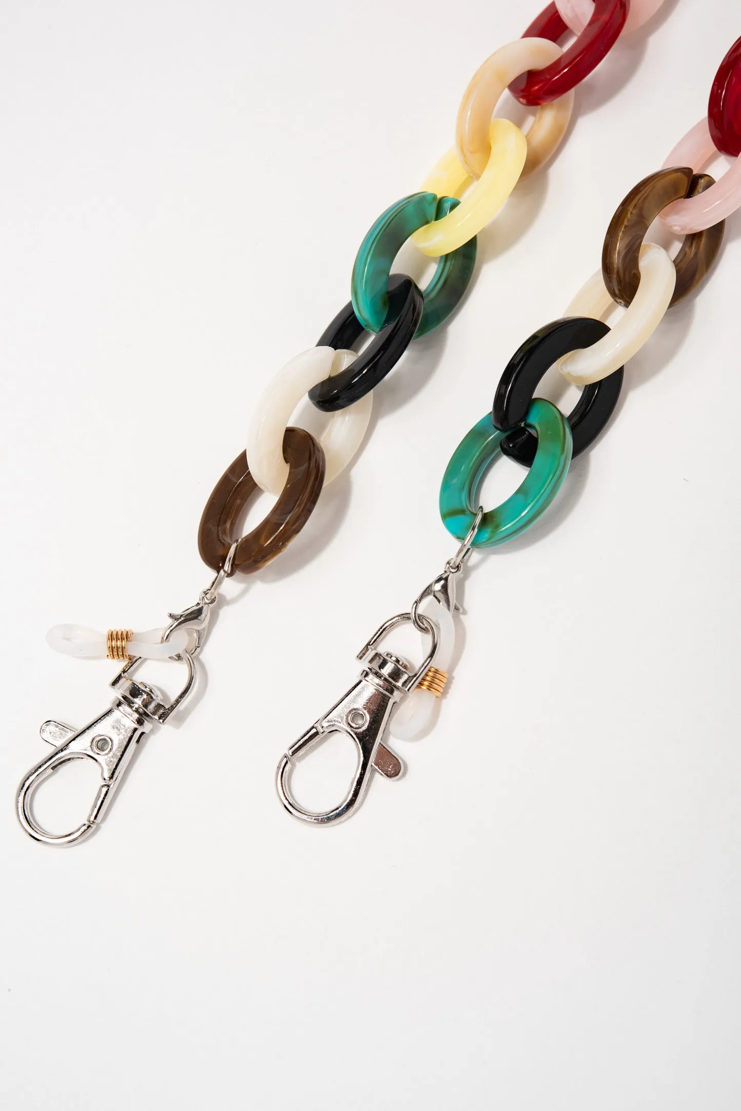 Bailey Glasses & Mask Chain - Multicolor
