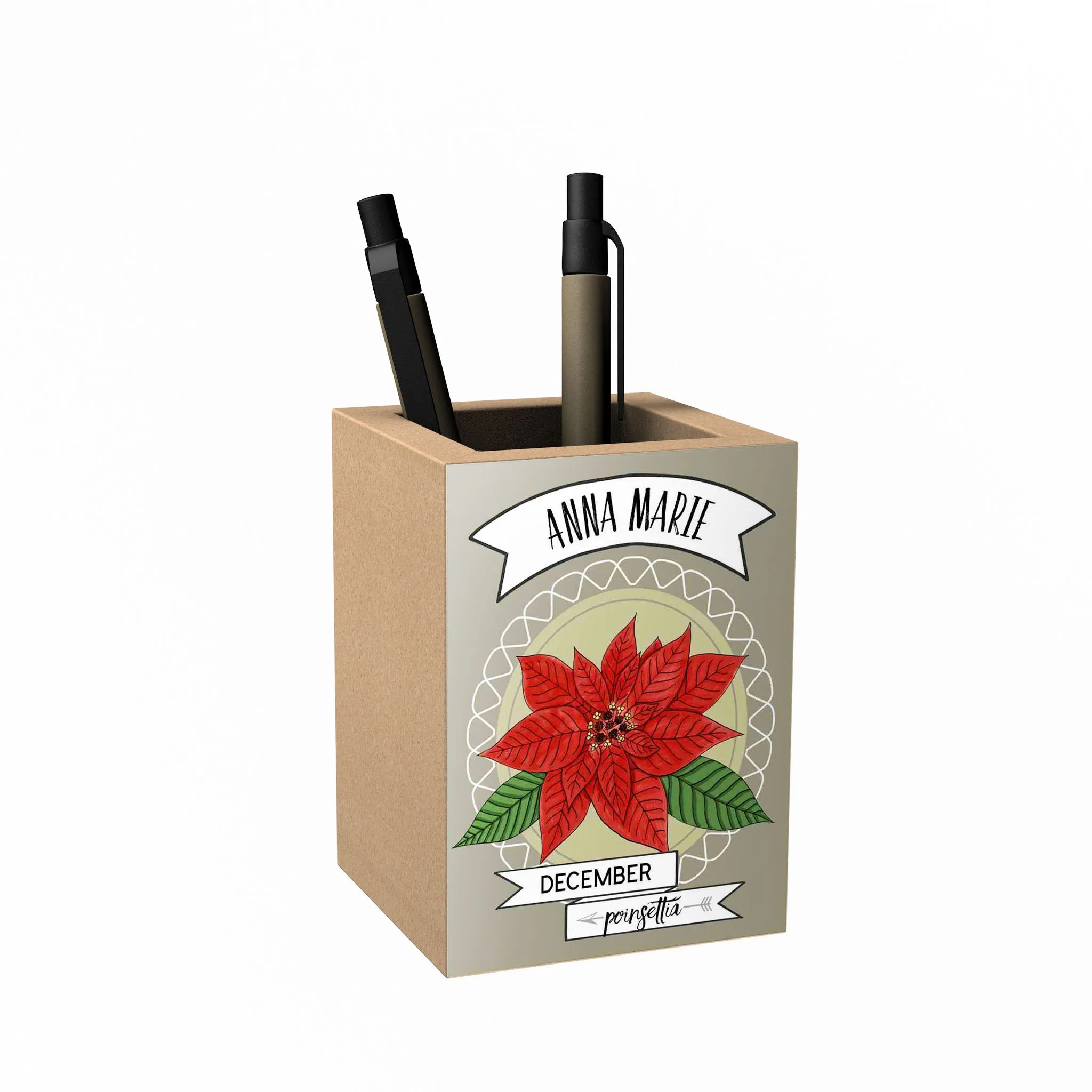 Birth Flower Penholder