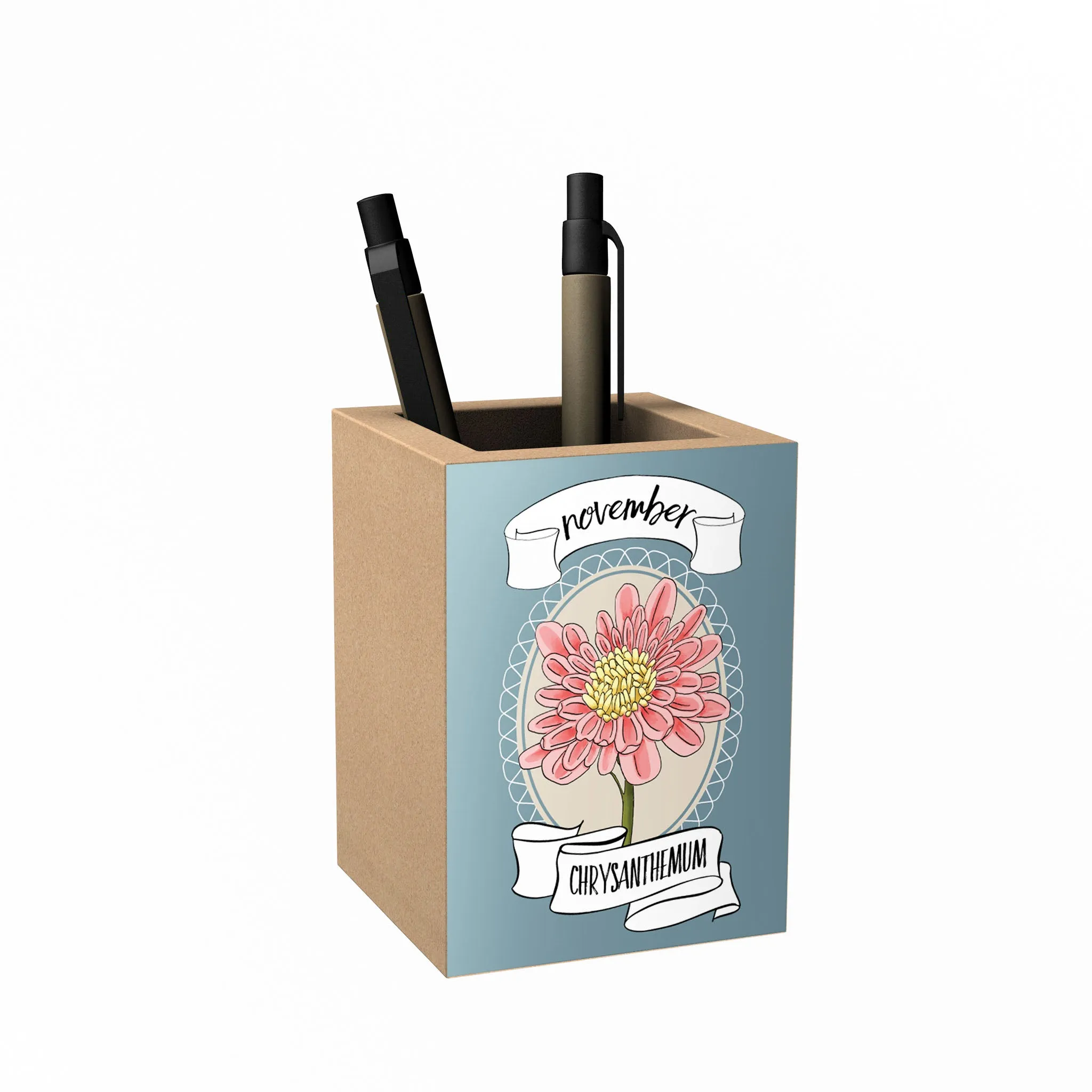 Birth Flower Penholder