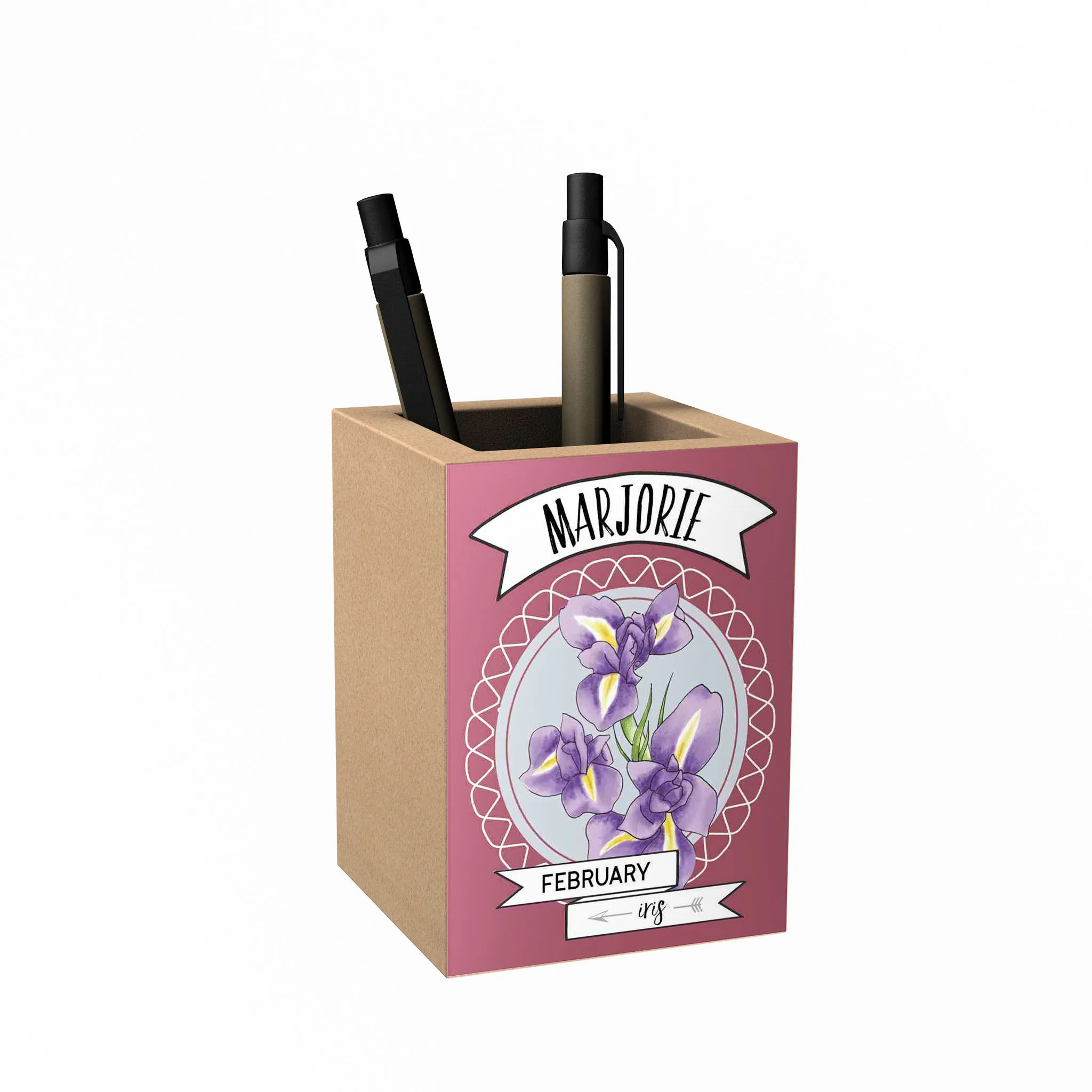 Birth Flower Penholder