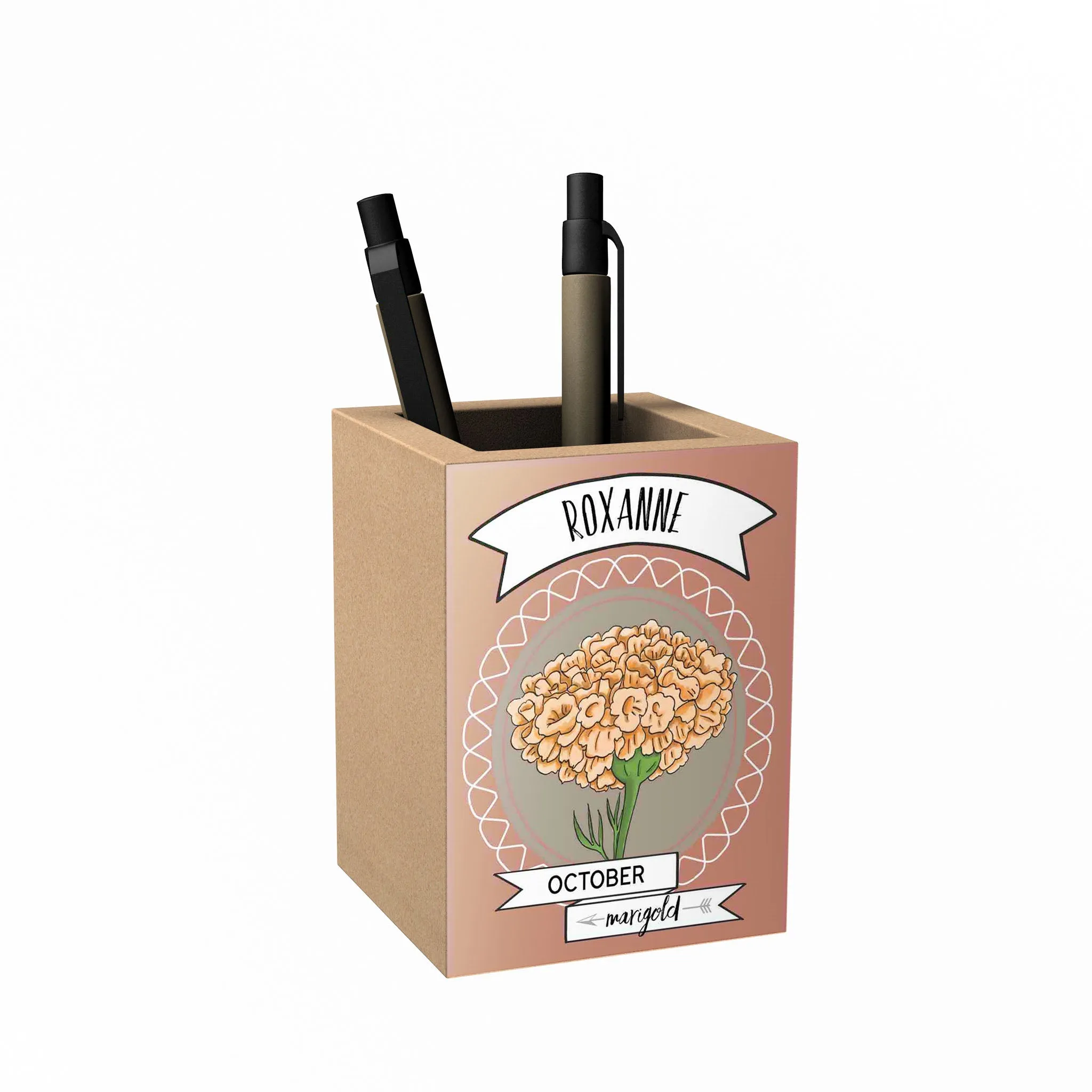 Birth Flower Penholder