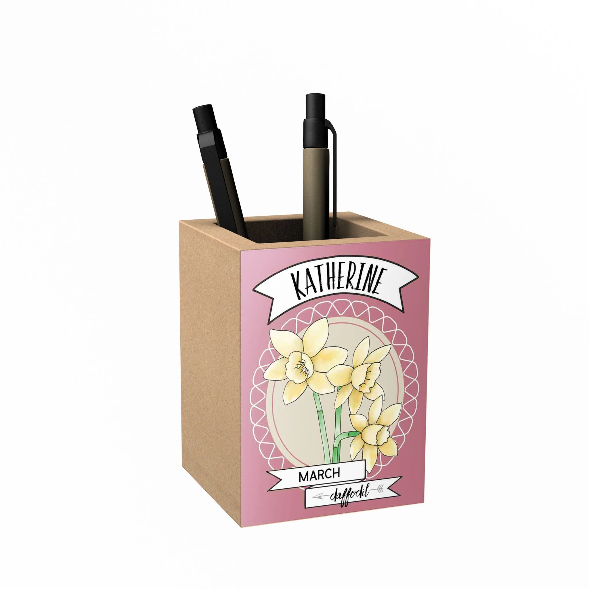 Birth Flower Penholder