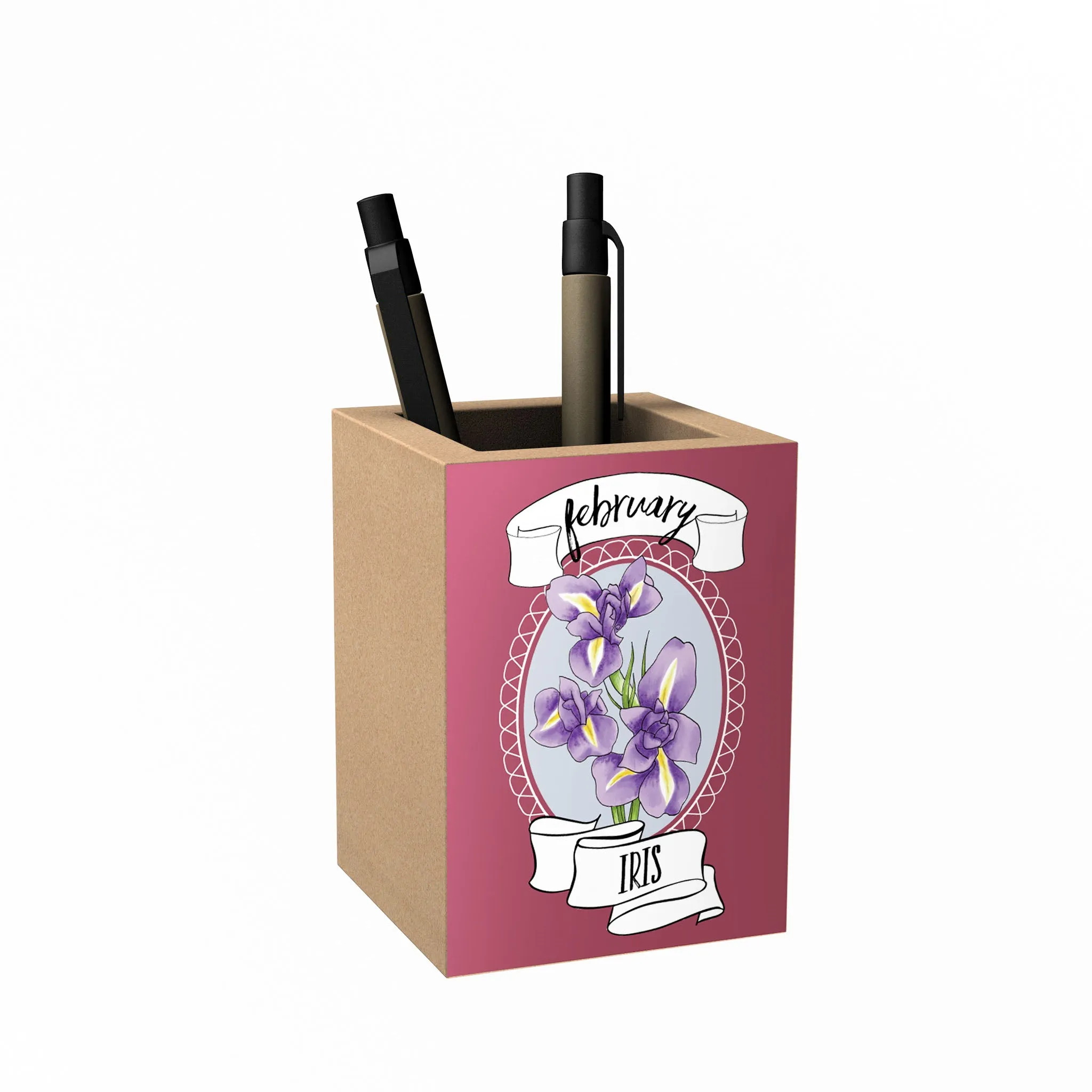 Birth Flower Penholder