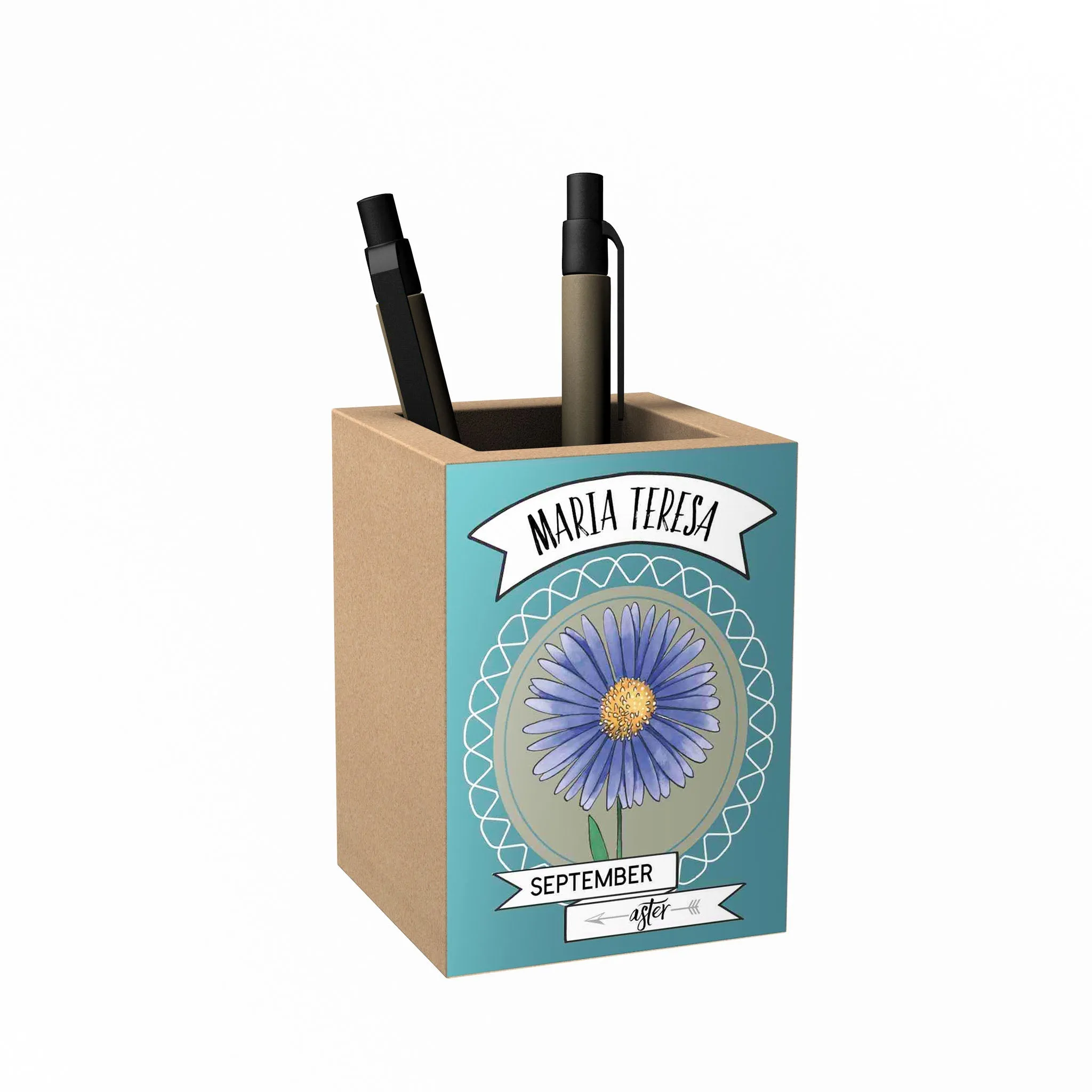 Birth Flower Penholder