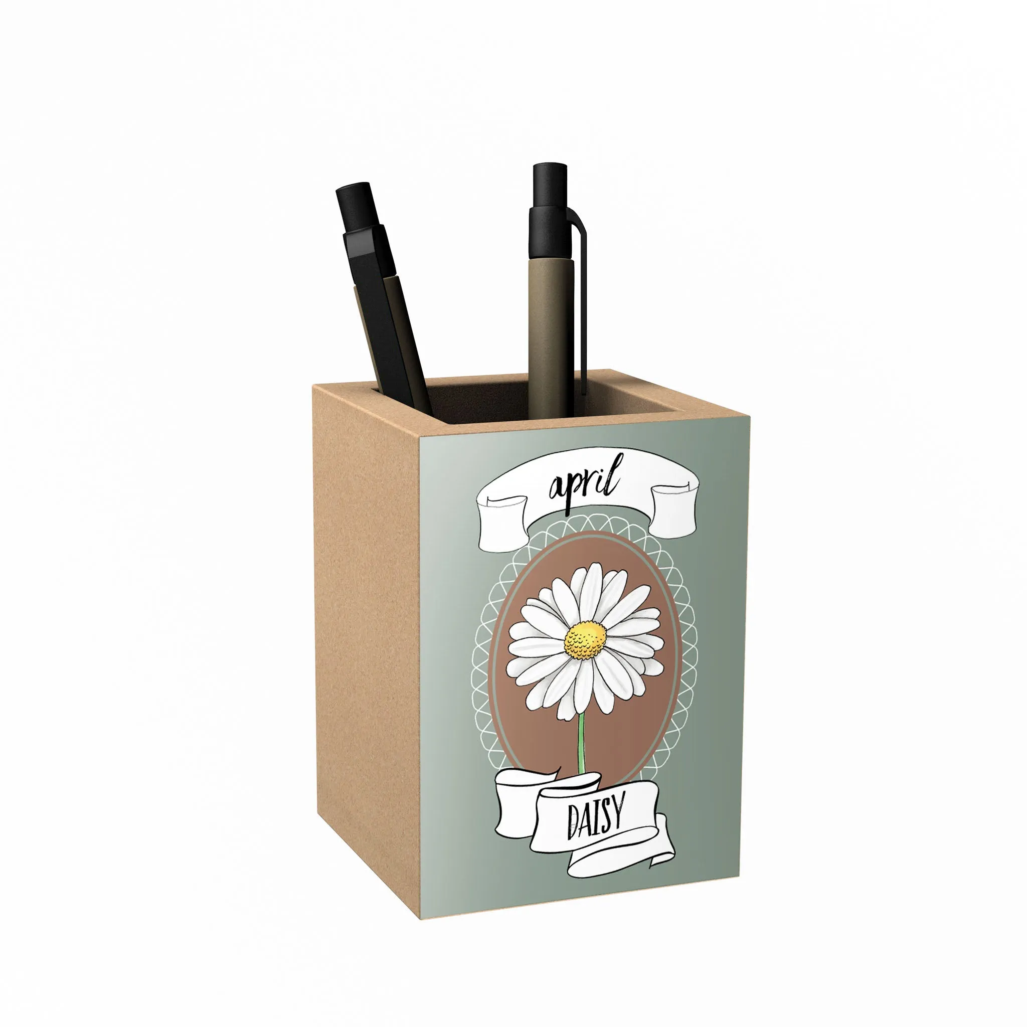 Birth Flower Penholder