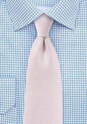 Blush MicroTexture Necktie