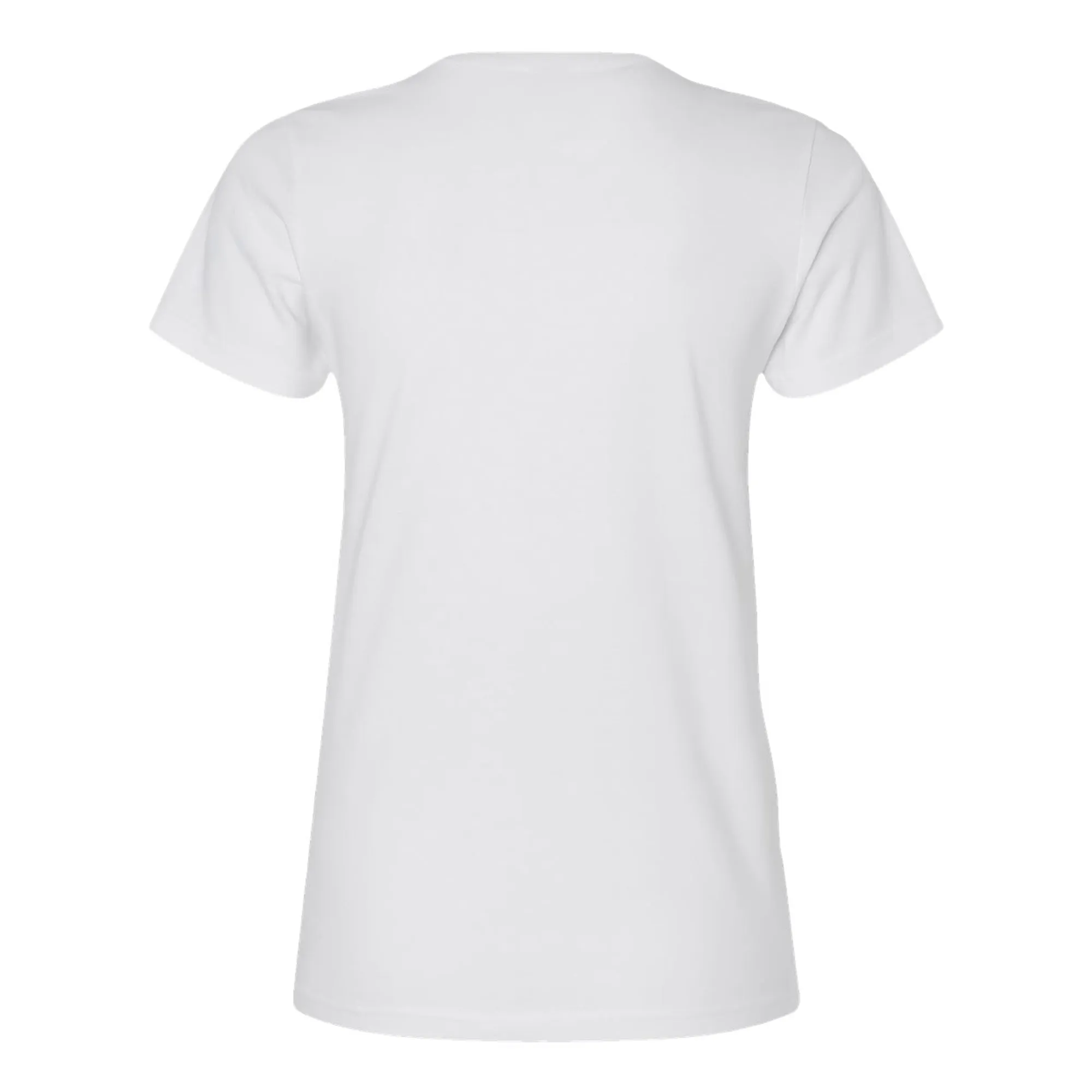 California Baptist University Lancers Basic Block Womens T Shirt - White