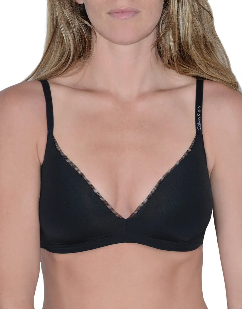 Calvin Klein Women Sculpted Lightly Lined Demi Bra QF1739