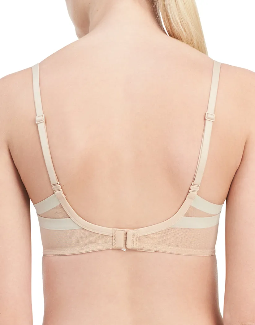 Calvin Klein Women Sculpted Lightly Lined Demi Bra QF1739