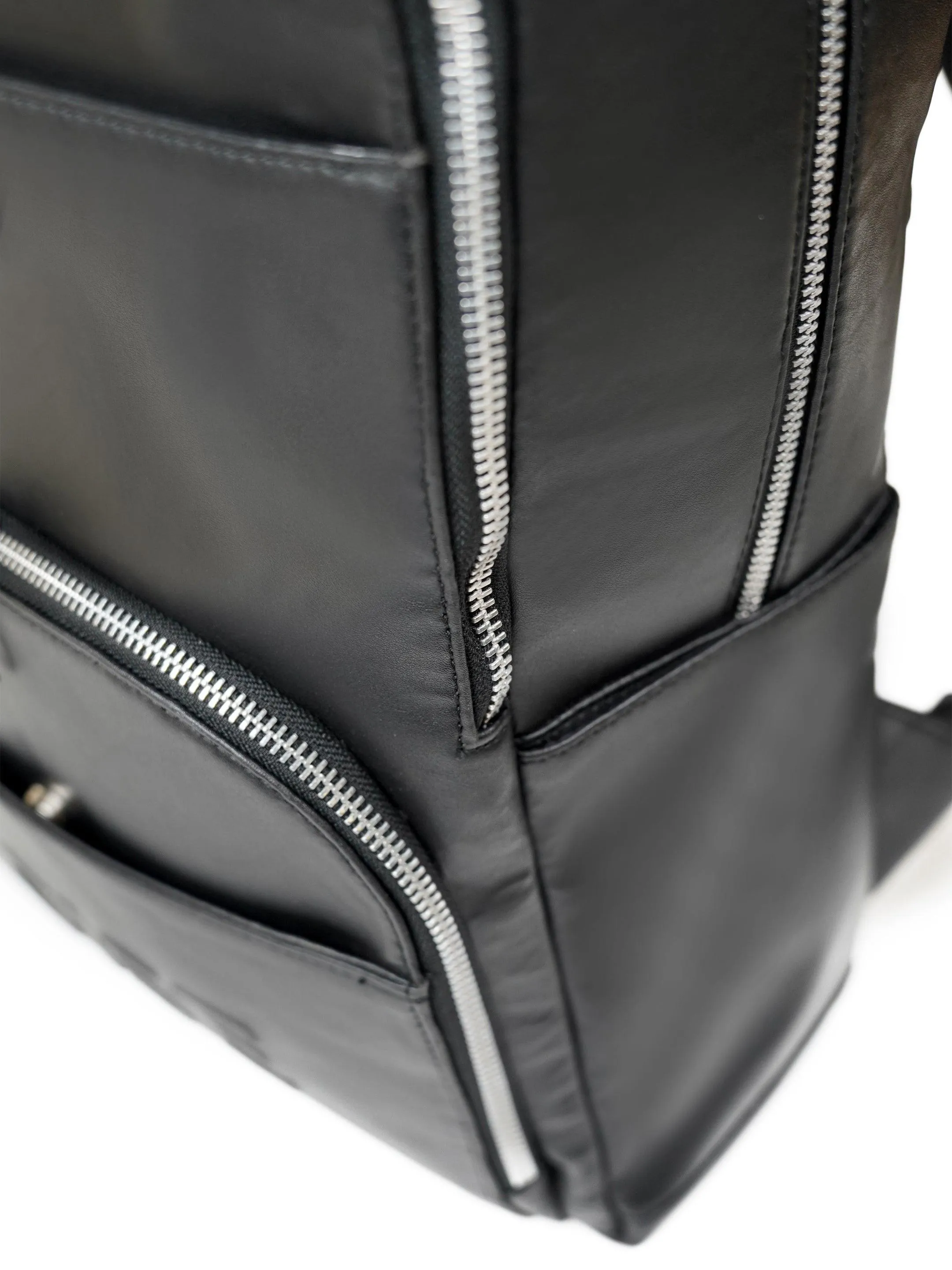 CISE - Vegan Leather Backpack (Black)