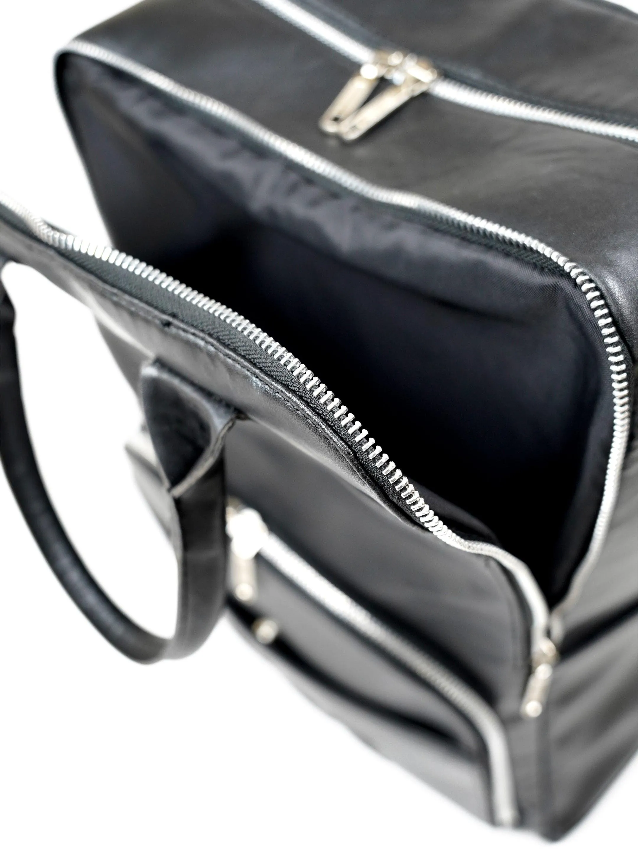 CISE - Vegan Leather Backpack (Black)