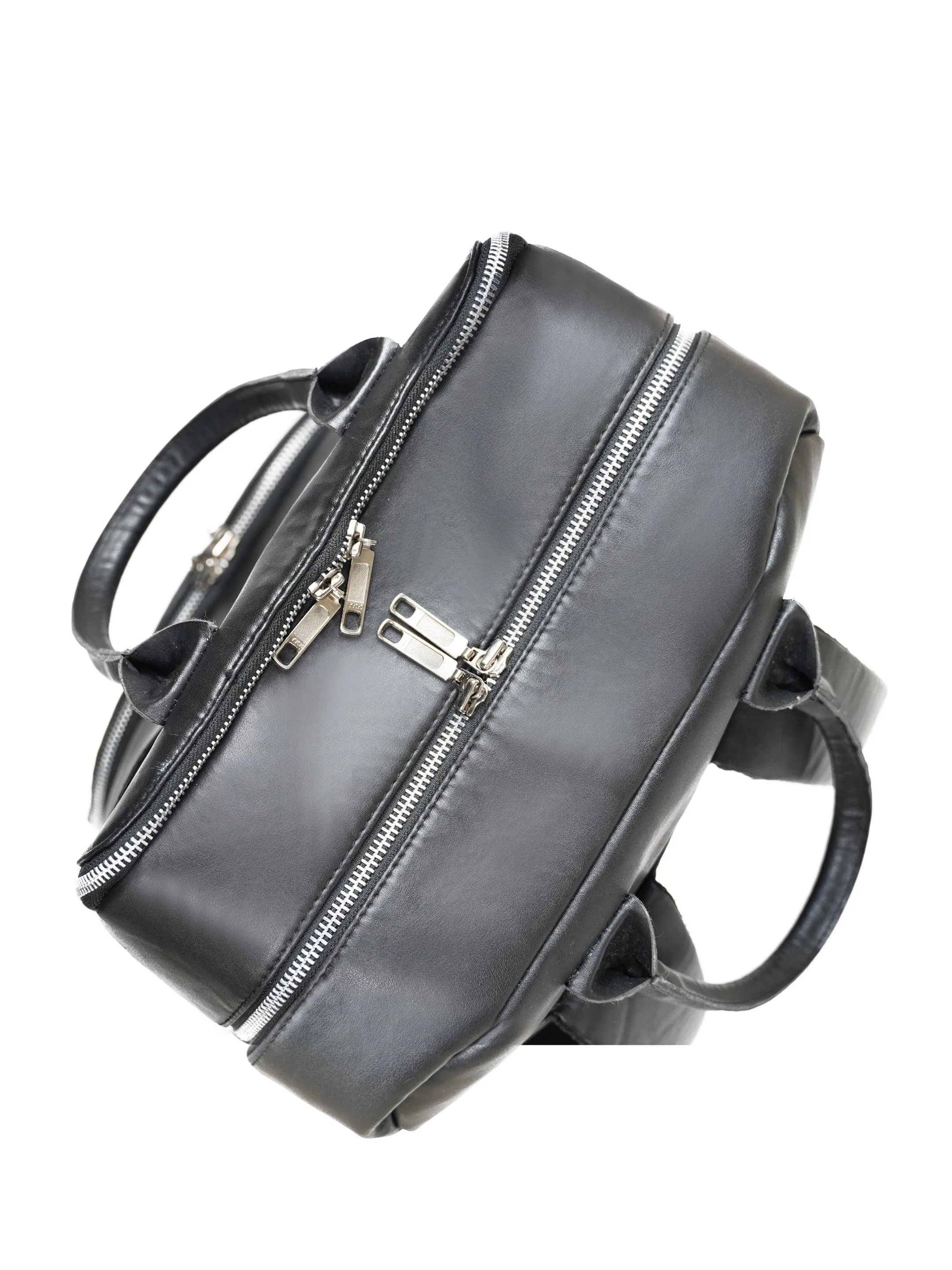CISE - Vegan Leather Backpack (Black)