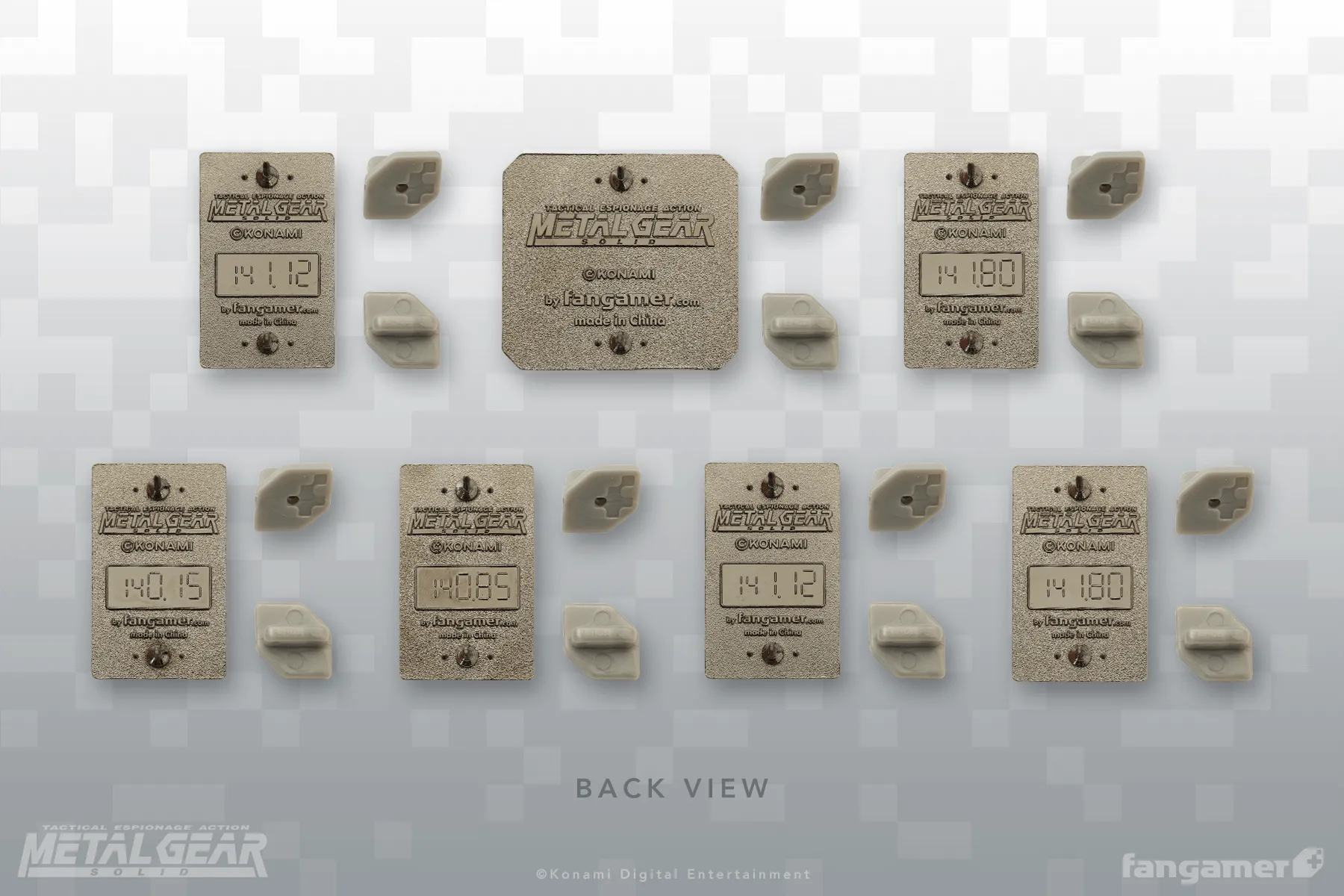 Codec Lenticular Pin Set