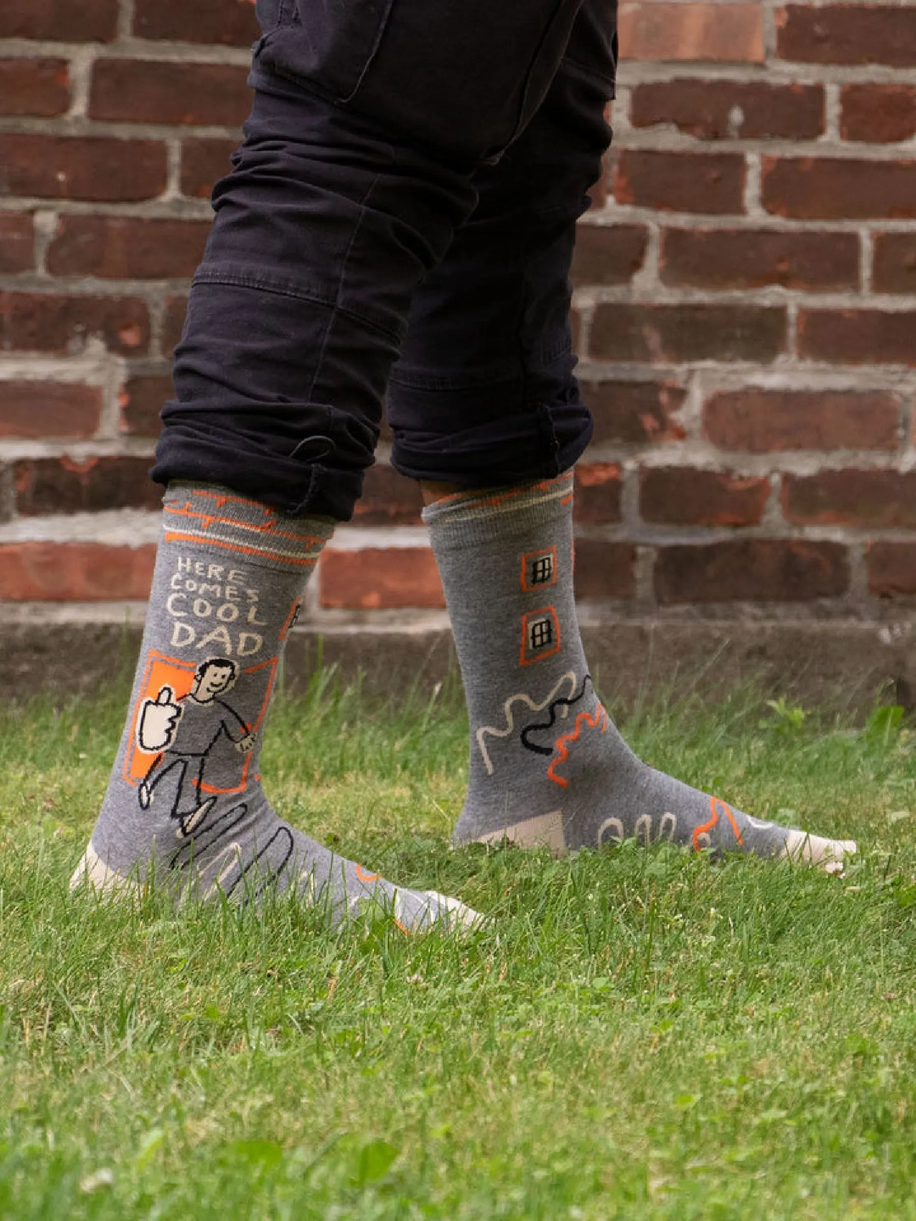 Cool Dad Men's Crew Socks