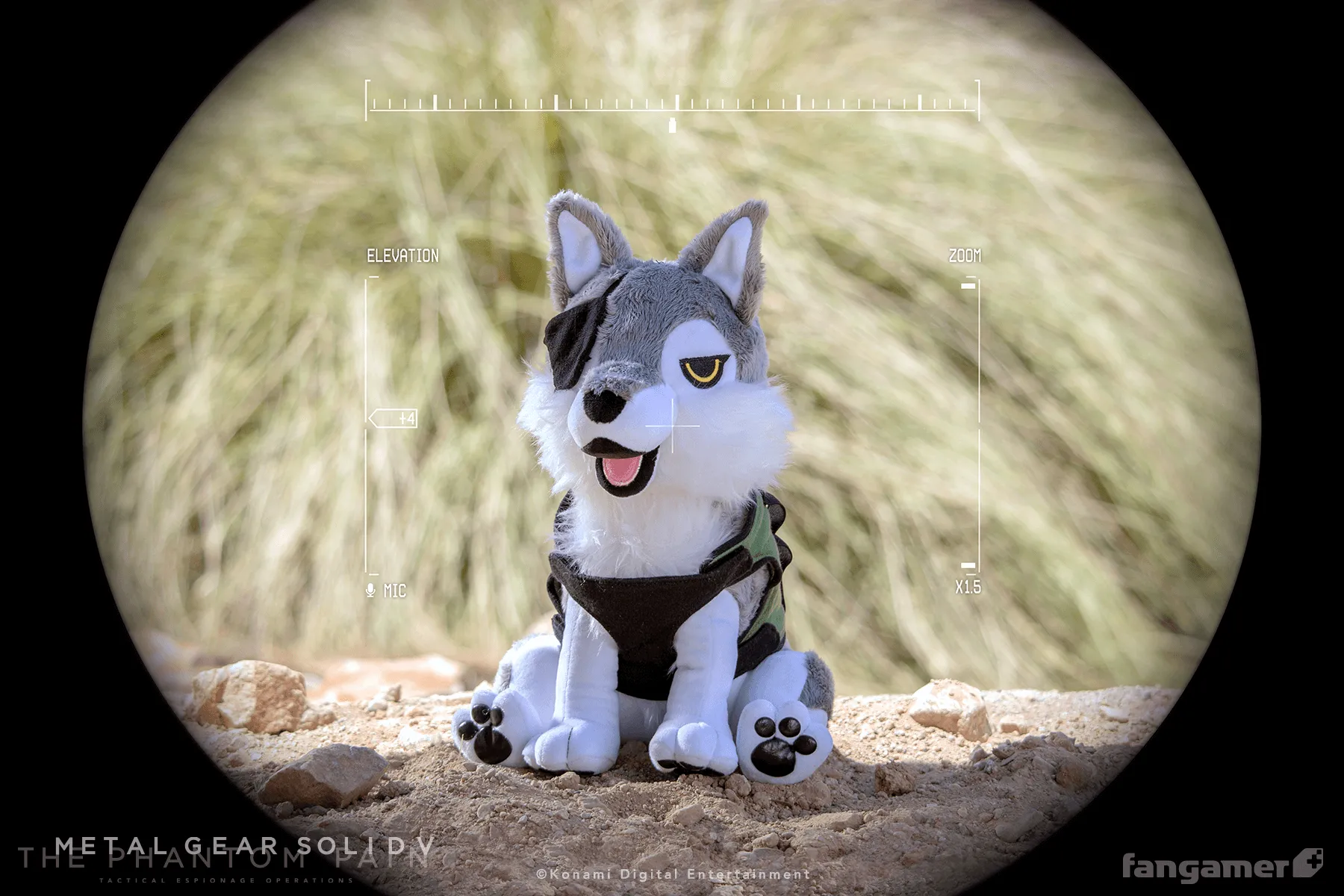 D Dog Plush