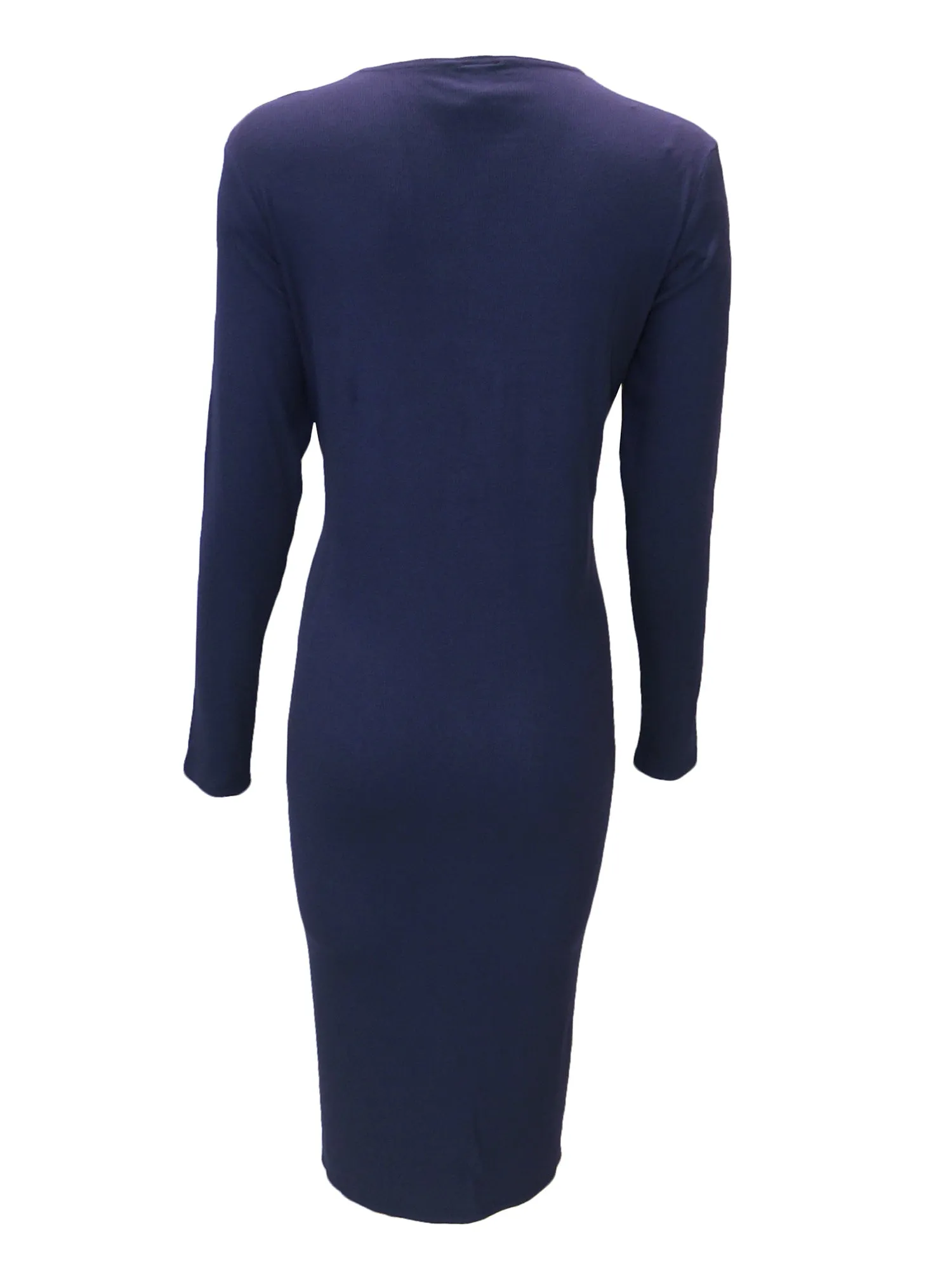 Daniella Faye Basic Ribbed Dress