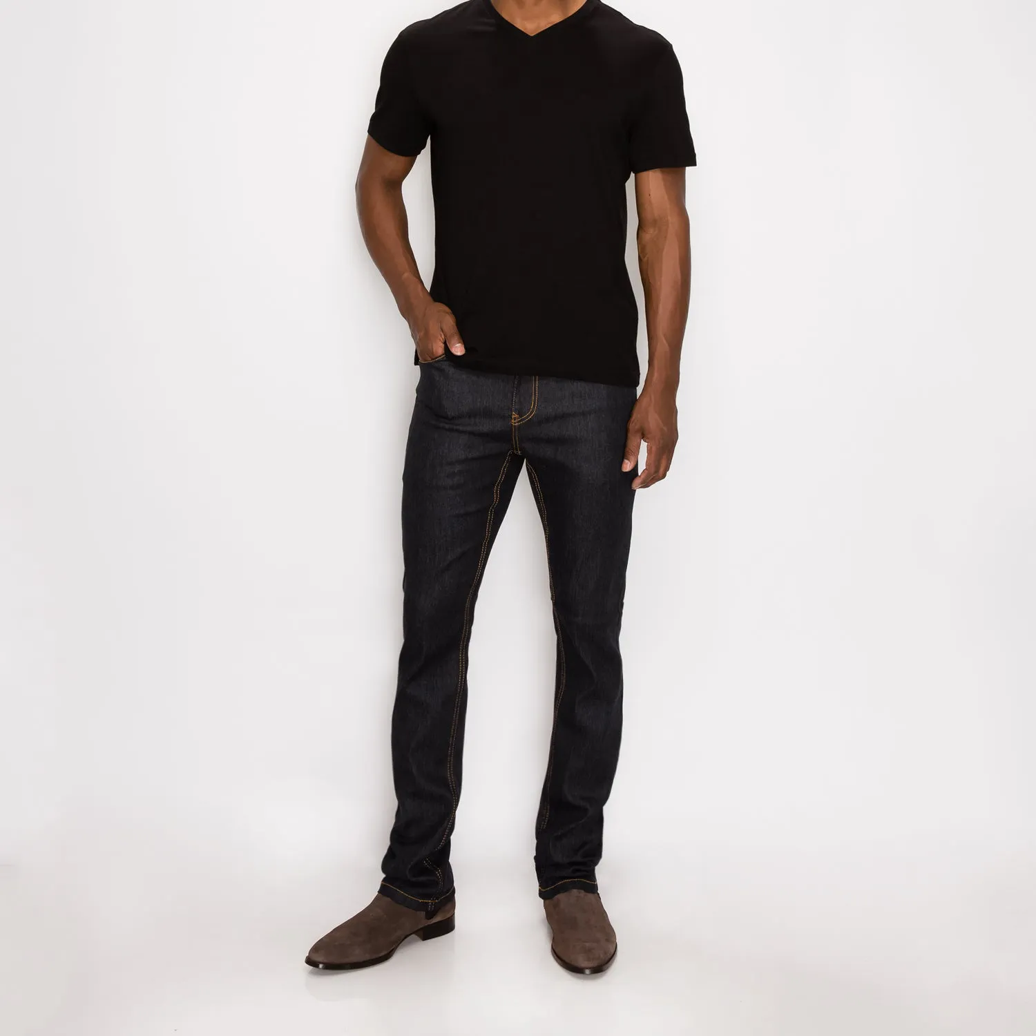 DL938 Skinny Fit Raw Denim Jeans (Open Pack)