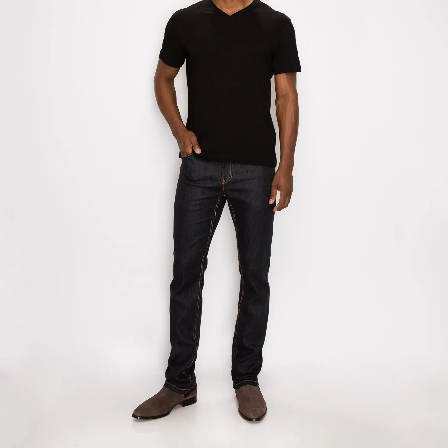 DL980 Slim Fit Raw Denim Jeans (Open Pack)