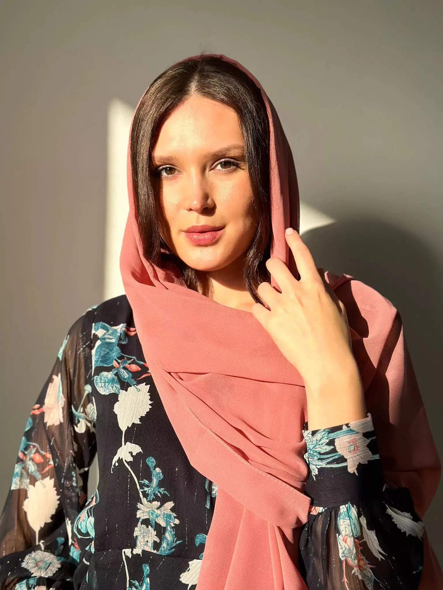 Essential Chiffon Hijab / Stole - Dusty Pink