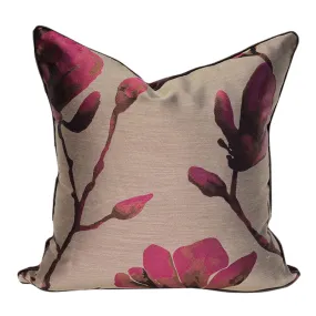 Floral Jacquard Cushion