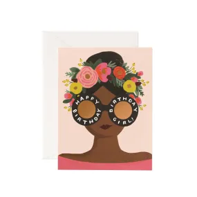 Flower Crown Birthday Girl