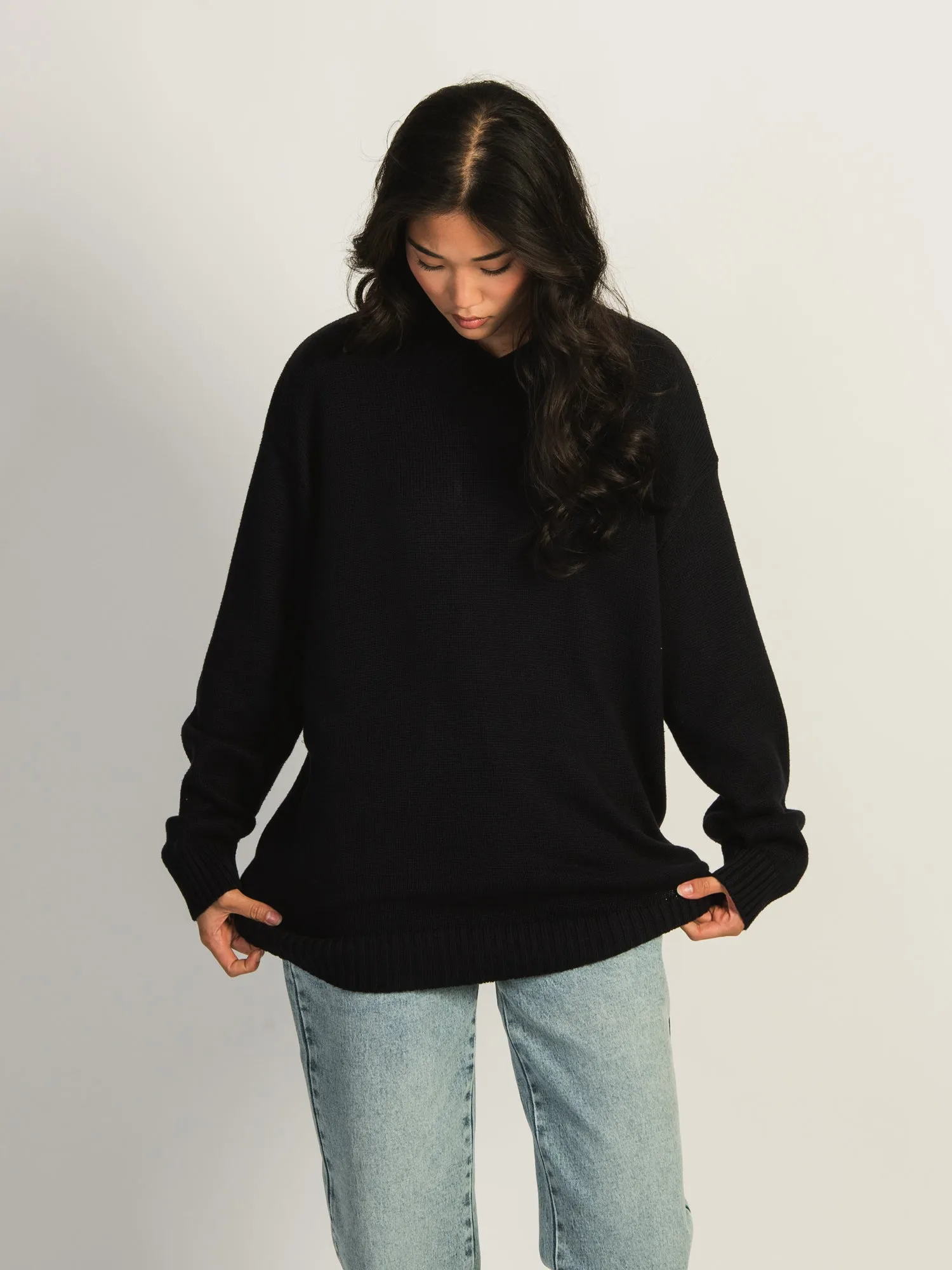 HARLOW SERENA SWEATER - NAVY