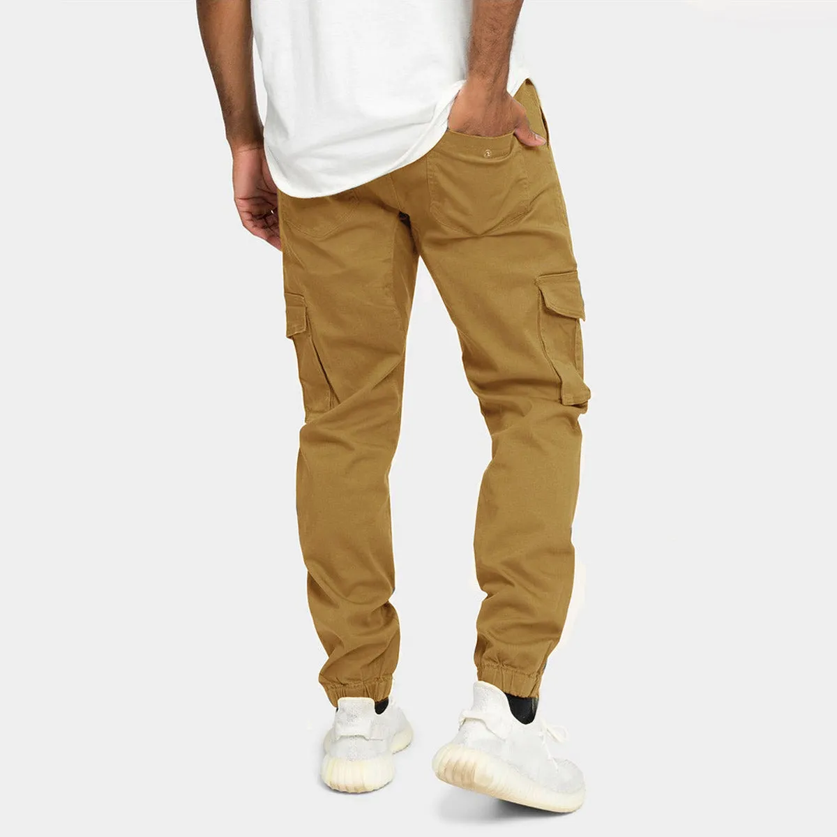 JG805 Cargo Twill Jogger Pants (Open Pack)