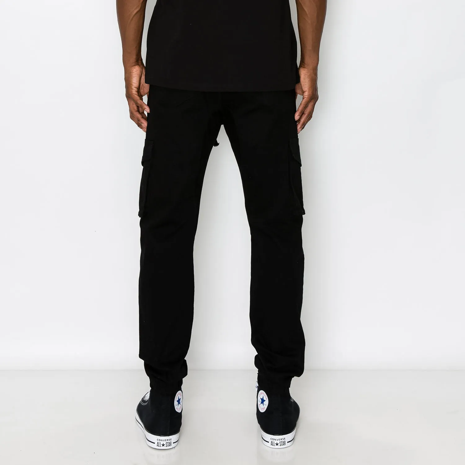 JG805 Cargo Twill Jogger Pants (Open Pack)