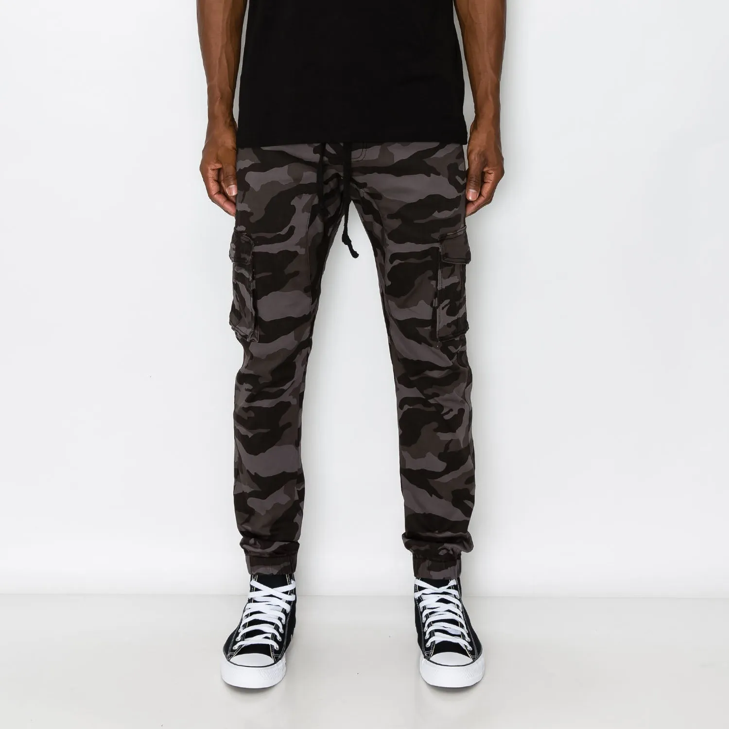 JG805 Cargo Twill Jogger Pants (Open Pack)