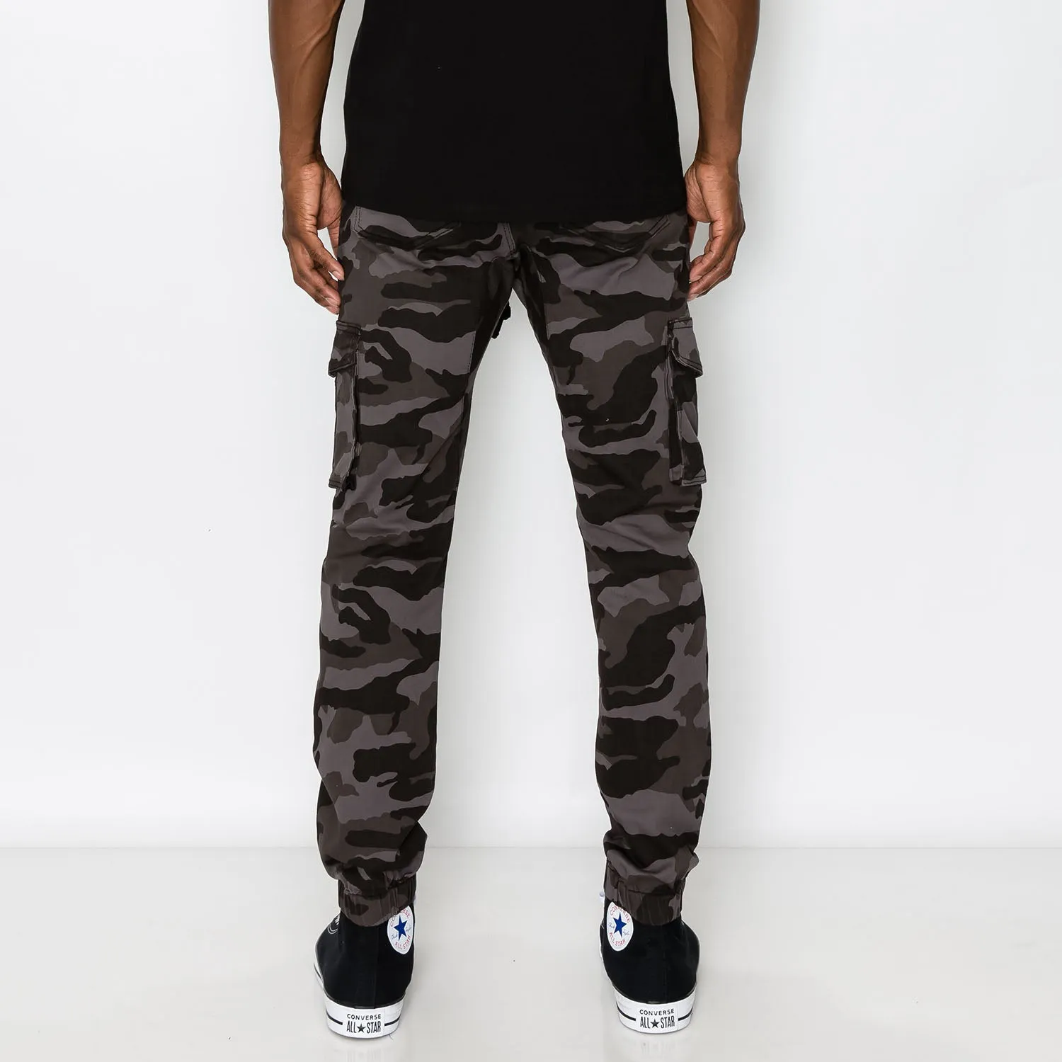 JG805 Cargo Twill Jogger Pants (Open Pack)
