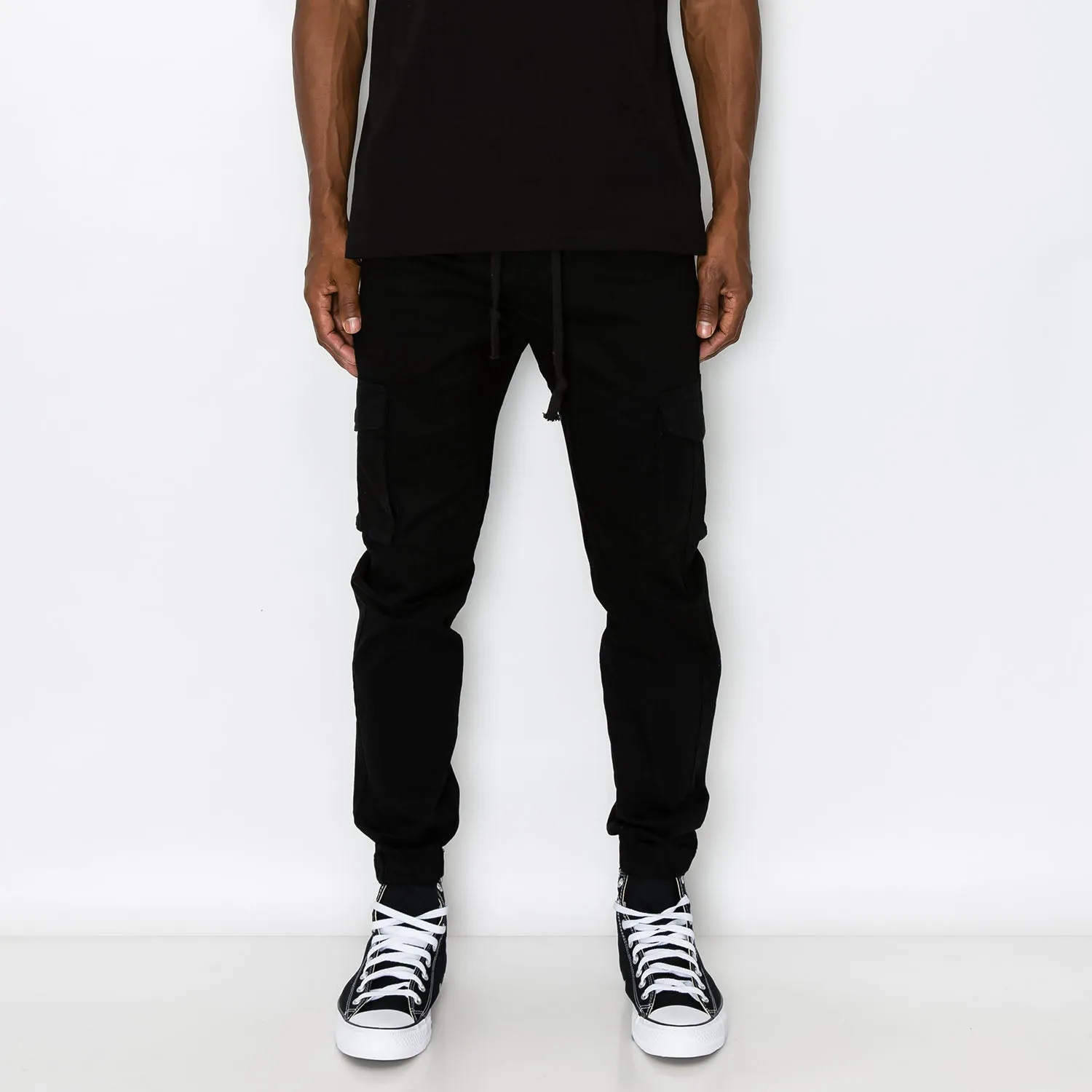 JG805 Cargo Twill Jogger Pants (Open Pack)