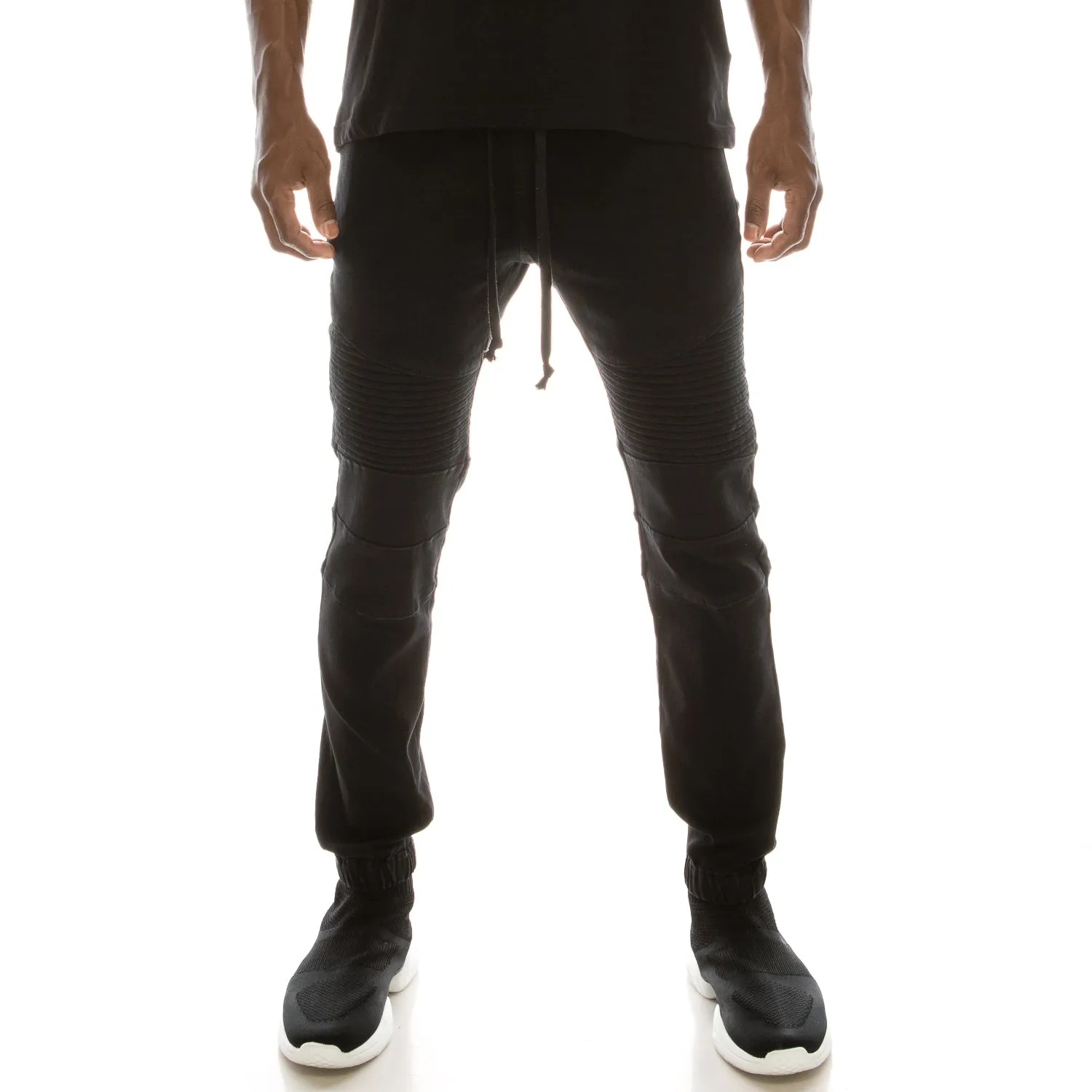 JG873 Biker Denim Jogger Pants (Open Pack)