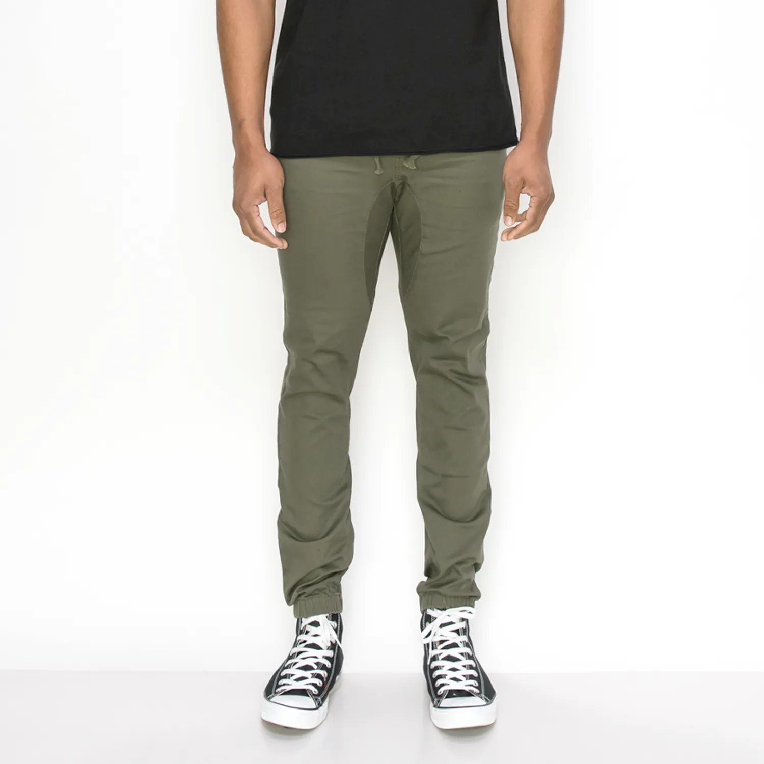 JG876 Slant Pocket Skinny Joggers (Open Pack)