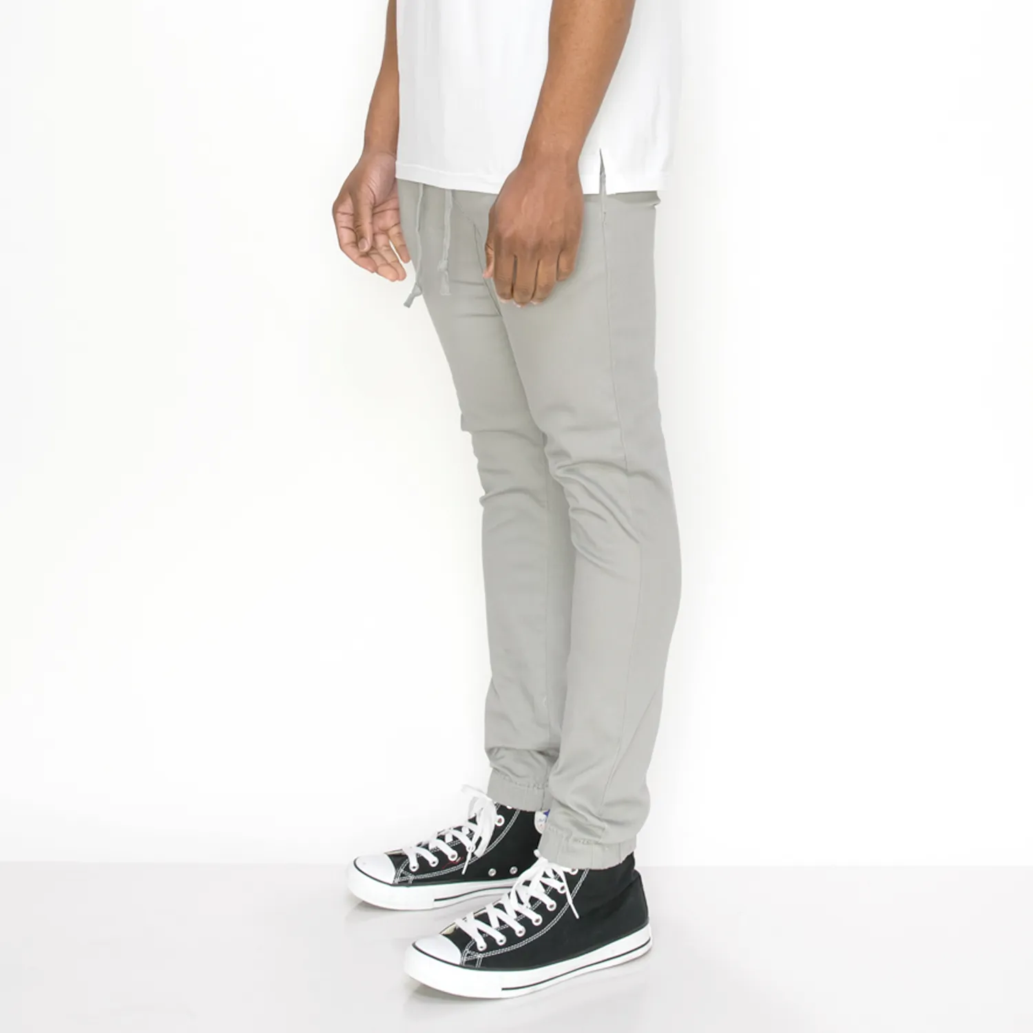 JG876 Slant Pocket Skinny Joggers (Open Pack)