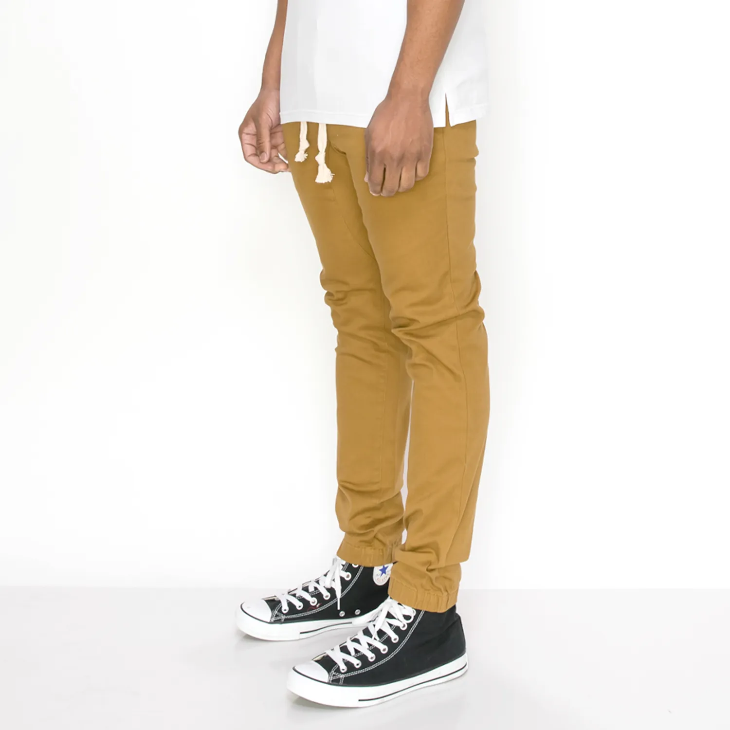 JG876 Slant Pocket Skinny Joggers (Open Pack)